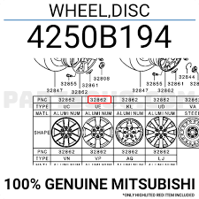 JANTE ROUE MITSUBITSHI PAJERO